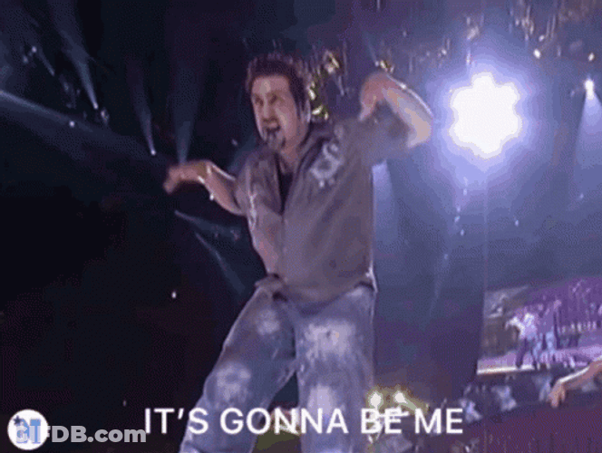 It's Gonna Be May NSync Joey Fatone GIF