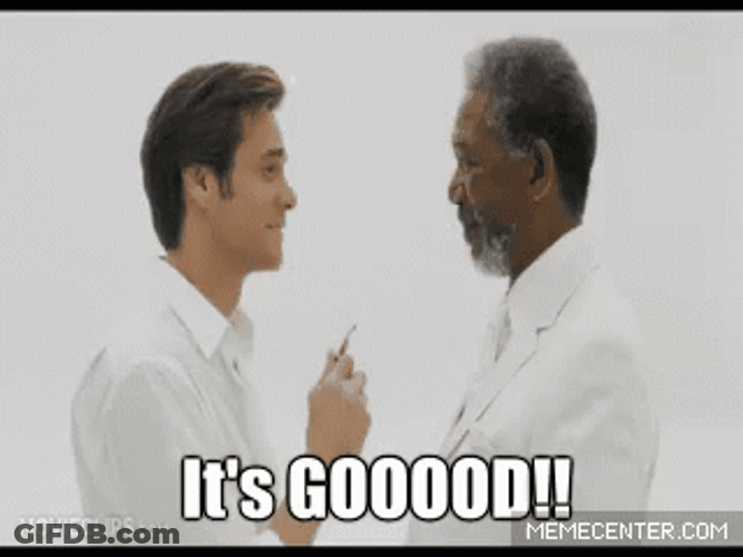 It's Good Bruce Almighty GIF