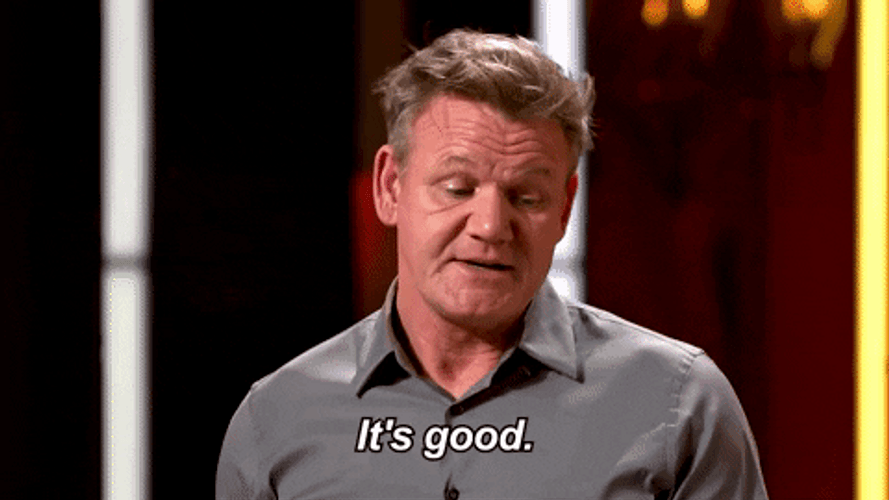 It's Good MasterChef Legends GIF