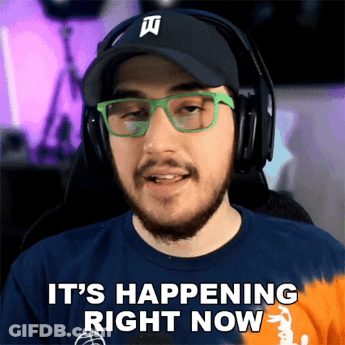It's Happening Right Now Jared FPS GIF