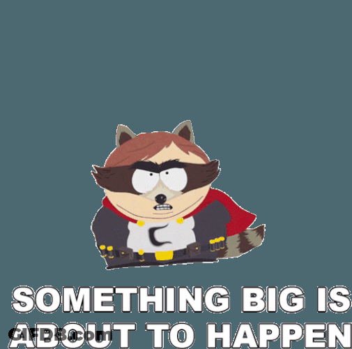 It's Happening Something Big Is About To Happen GIF