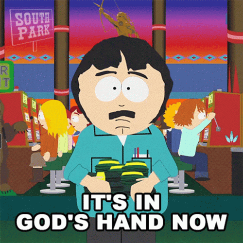 It's In God Hands Now GIF
