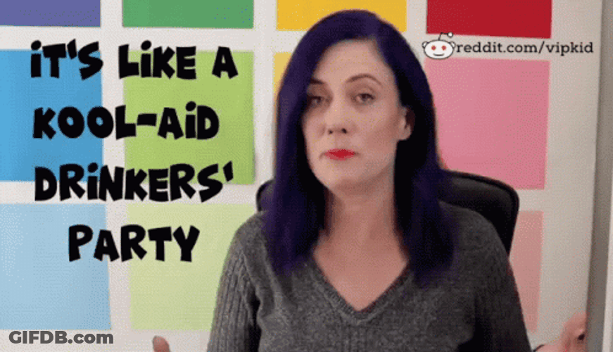 It's Like A Kool Aid Drinkers Party GIF