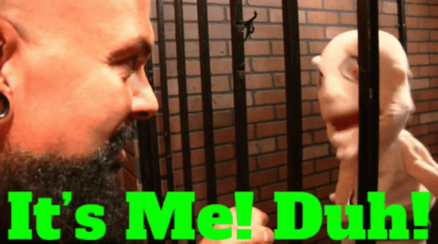 It's Me Duh SML Braxton GIF