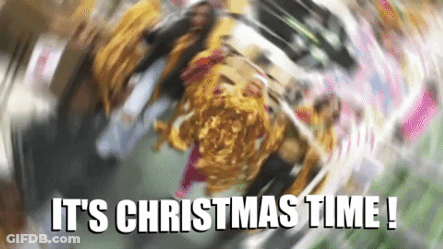 It's Merry Christmas Eve Time GIF