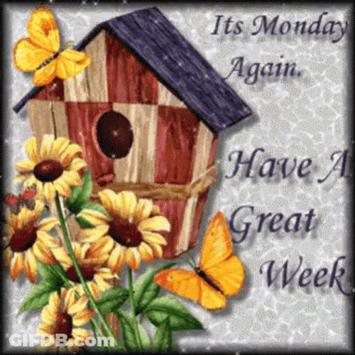 It's Monday Again Have A Great Week GIF