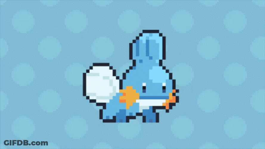 It's Mudkip Monday GIF