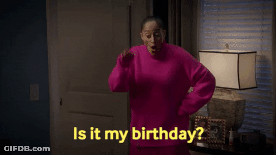 It's My Birthday Blackish GIF