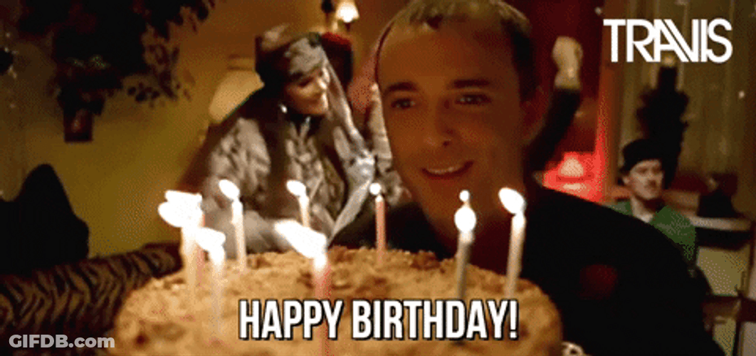 It's My Birthday Blowing Candles GIF
