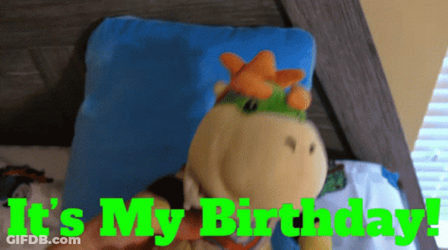 It's My Birthday Dancing Dino Toy GIF