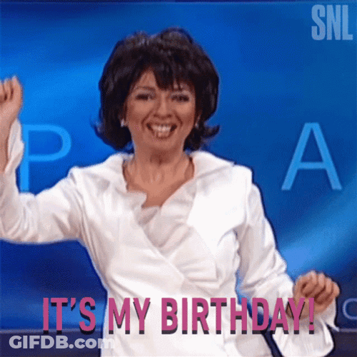 It's My Birthday Dancing Maya Rudolph GIF