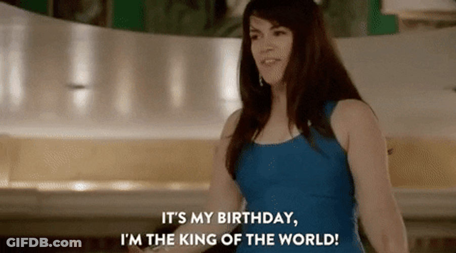 It's My Birthday I'm The King GIF