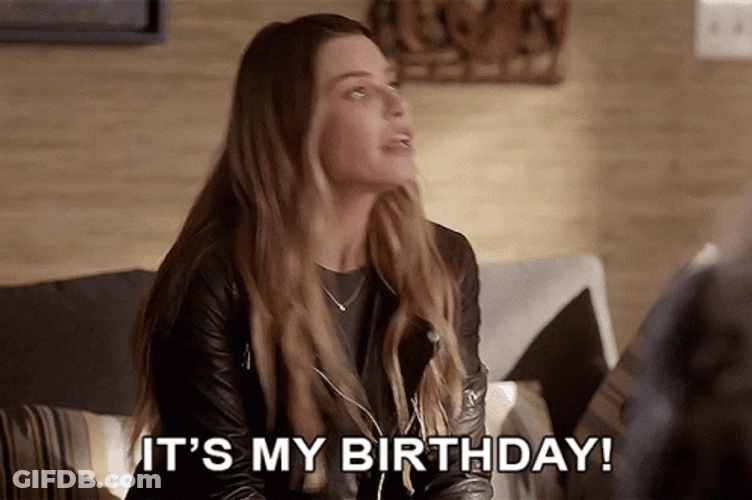 It's My Birthday Lauren German GIF