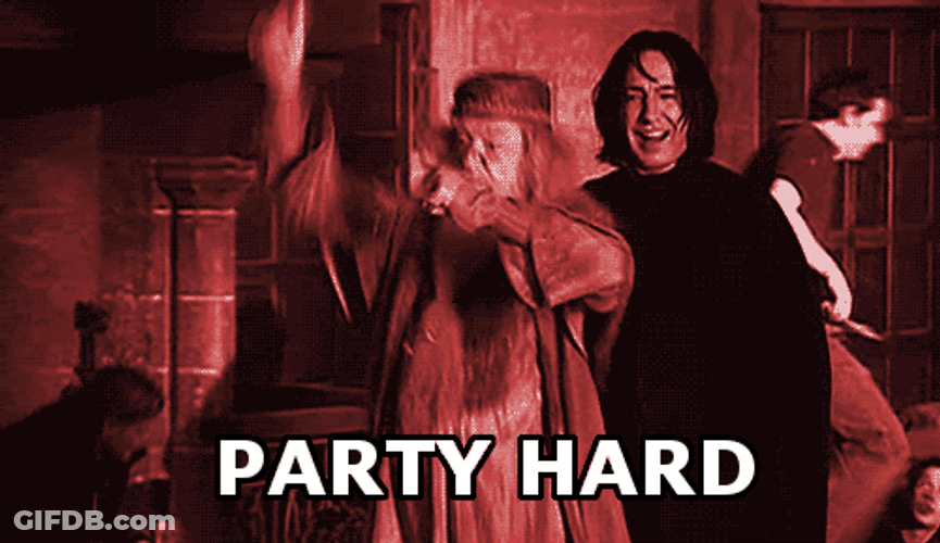 It's My Birthday Party Hard GIF