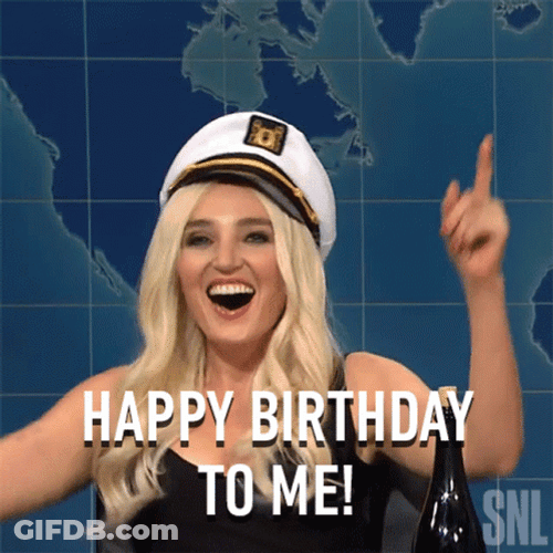 It's My Birthday TiffanyTrump SNL GIF