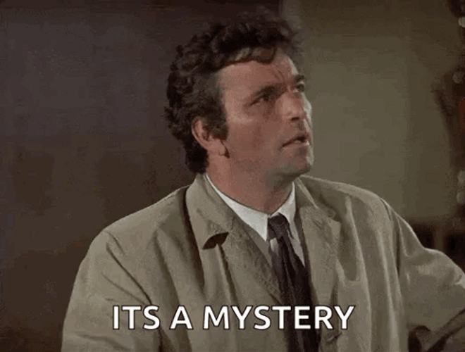 It's Mystery Said The Columbo Detective GIF