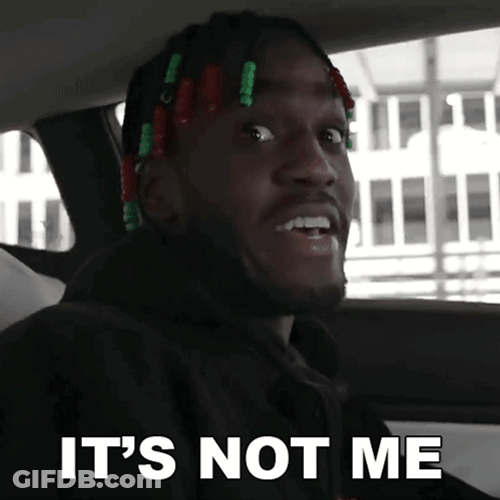 It's Not Me Adrian Harding GIF