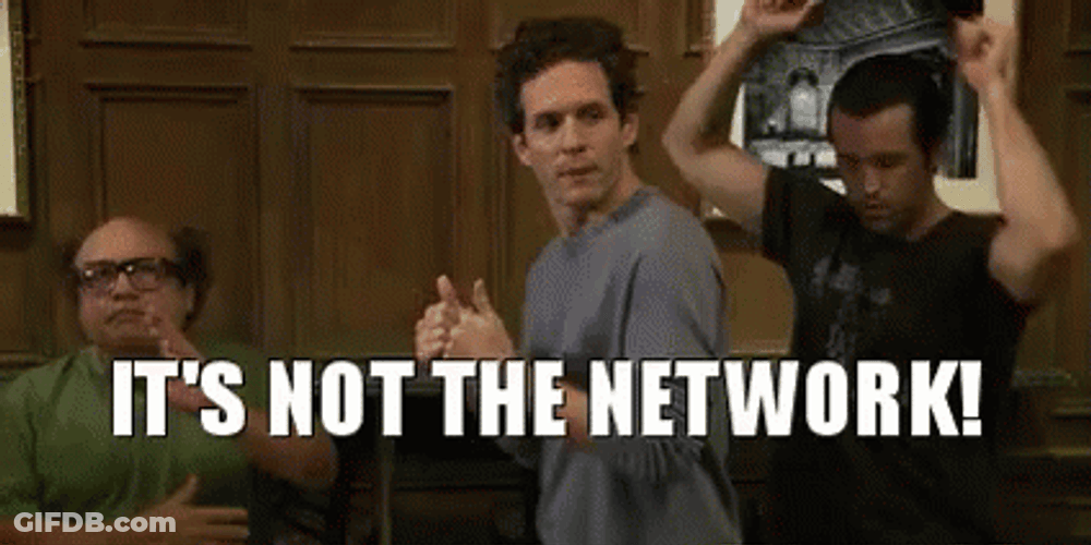 It's Not The Network GIF
