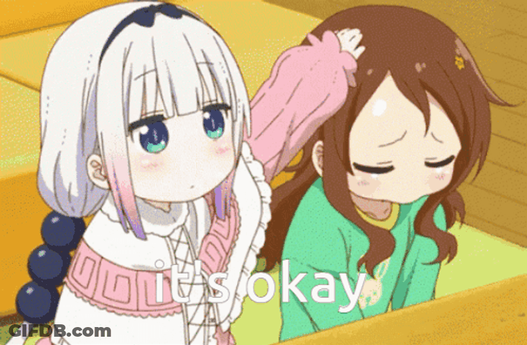 It's Okay Head Pat GIF