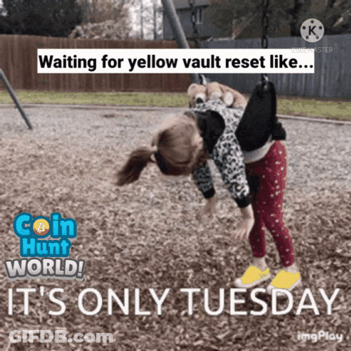 It's Only Tuesday Kid Swinging GIF