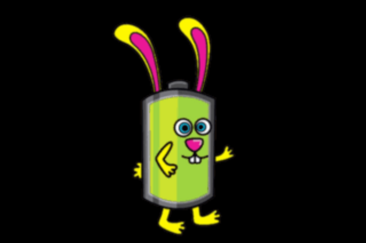 It's Only Wednesday Animated Rabbit Low Energy GIF
