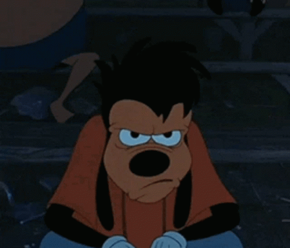 It's Only Wednesday Max Goof Face Clutch GIF