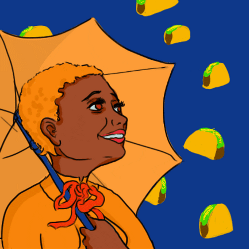 It's Raining Tacos Dirty Taco Tuesday GIF