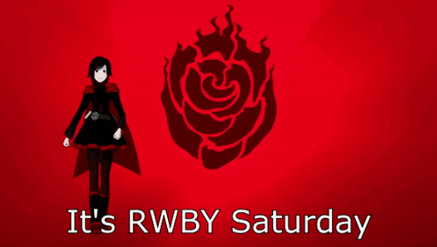 It's Rwby Saturday Red Day GIF