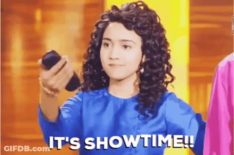 It's Showtime Ashi Singh GIF