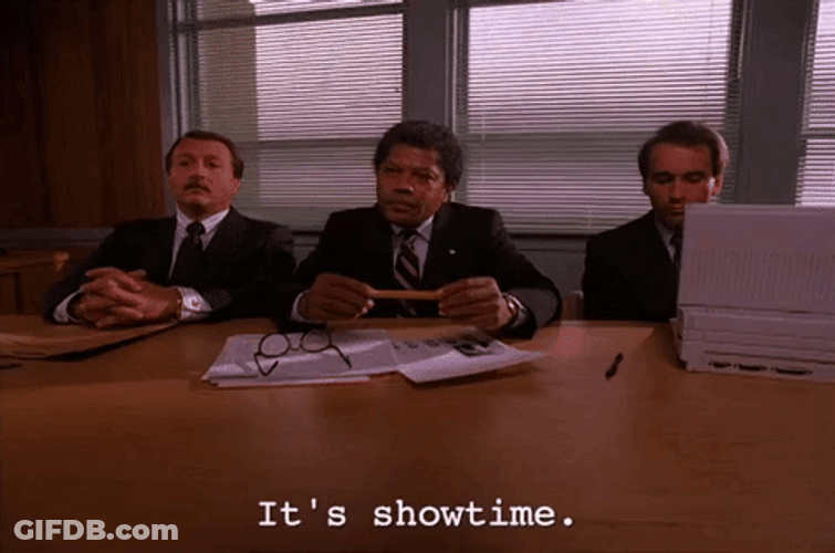 It's Showtime Clarence William III GIF