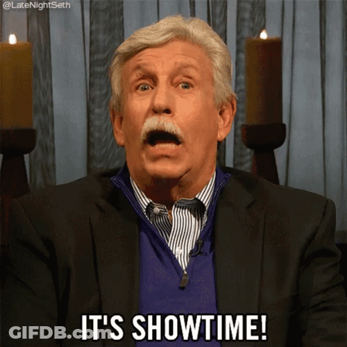 It's Showtime Josh Myers GIF