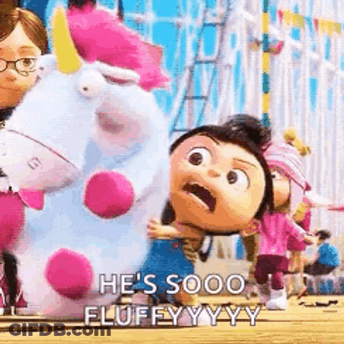 It's So Fluffy Doll GIF