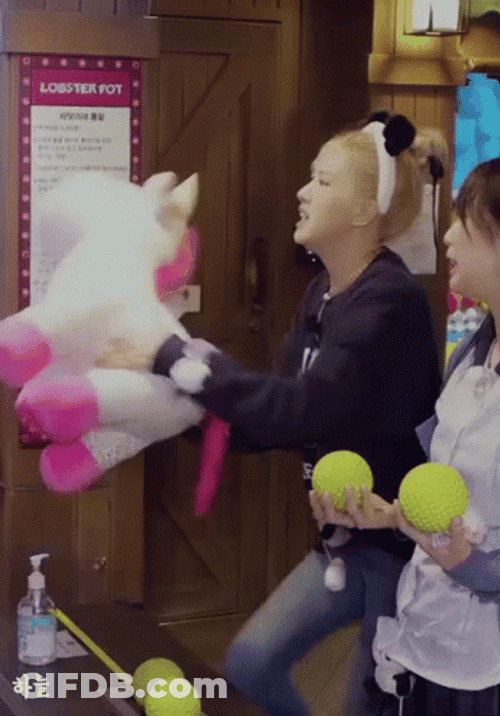 It's So Fluffy Happy Rose GIF