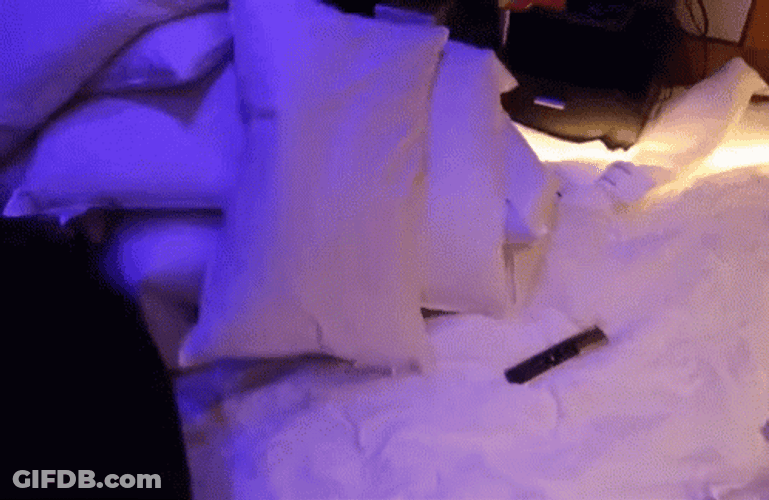 It's So Fluffy Lots Of Pillow GIF