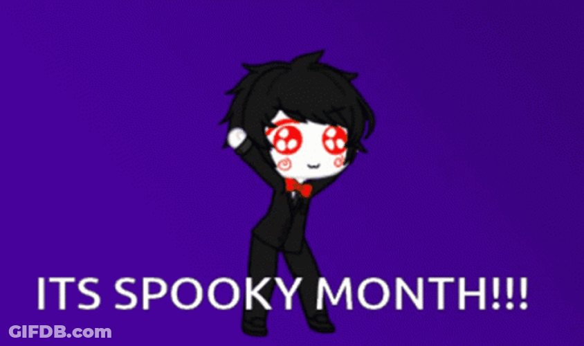 It's Spooky Month Animation GIF