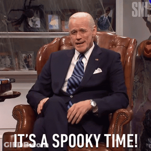 It's Spooky Time Saturday Night Live GIF