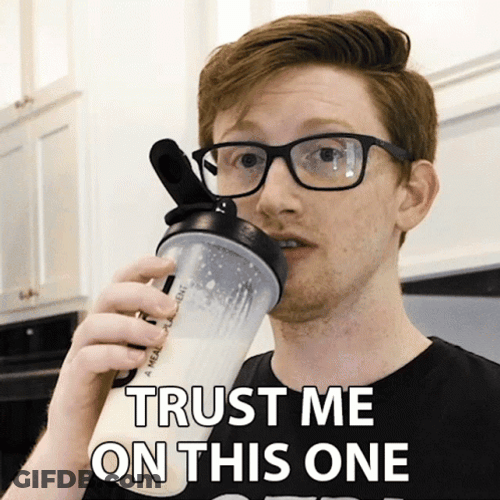 It's Staged Trust Me On This One GIF