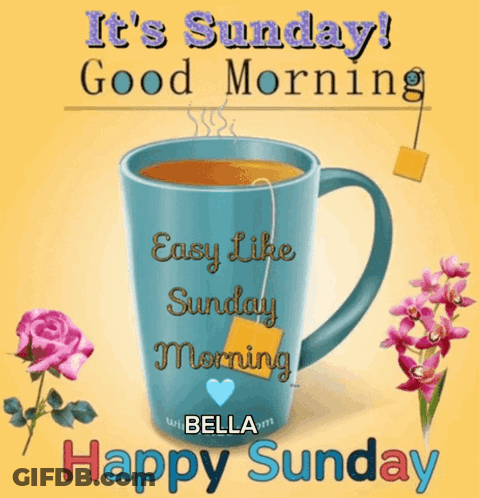 It's Sunday Good Morning GIF