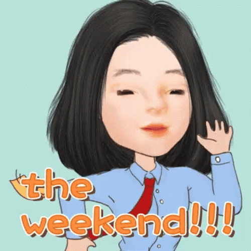 It's The 4 Day Weekend GIF