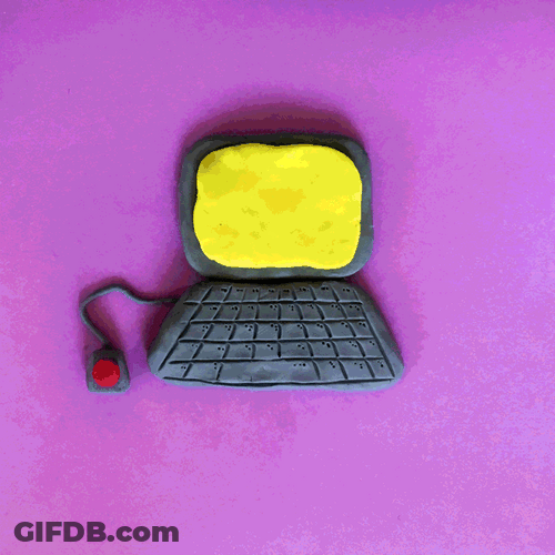 It's The Final Computer Screen Countdown Clay Animation GIF