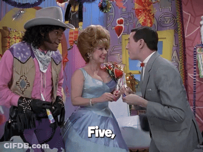 It's The Final Countdown Pee Wee's House GIF