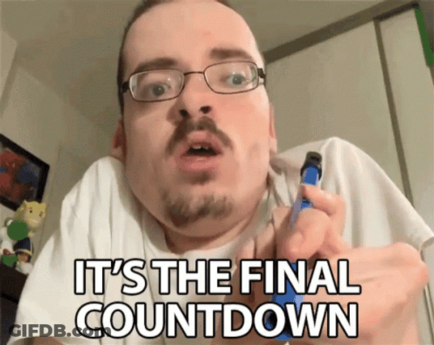 It's The Final Countdown Ricky Berwick GIF