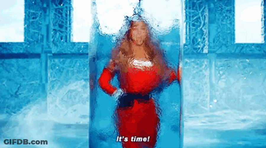 It's Time Mariah Carey Braking Ice GIF