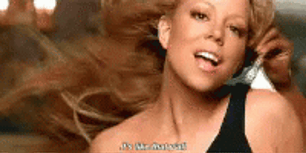 It's Time Mariah Carey Fly Away Hair GIF
