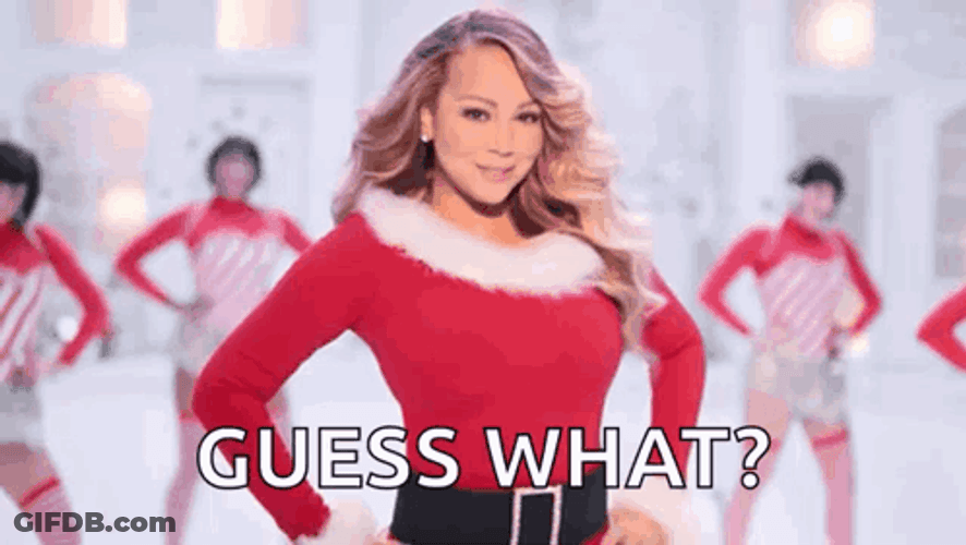 It's Time Mariah Carey Guess What GIF