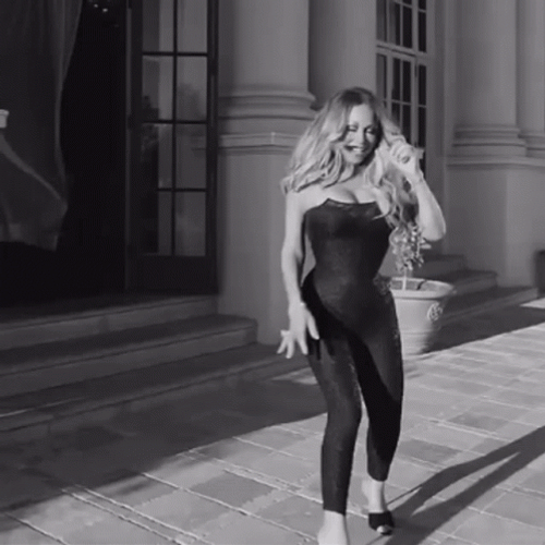 It's Time Mariah Carey Hair Flip GIF
