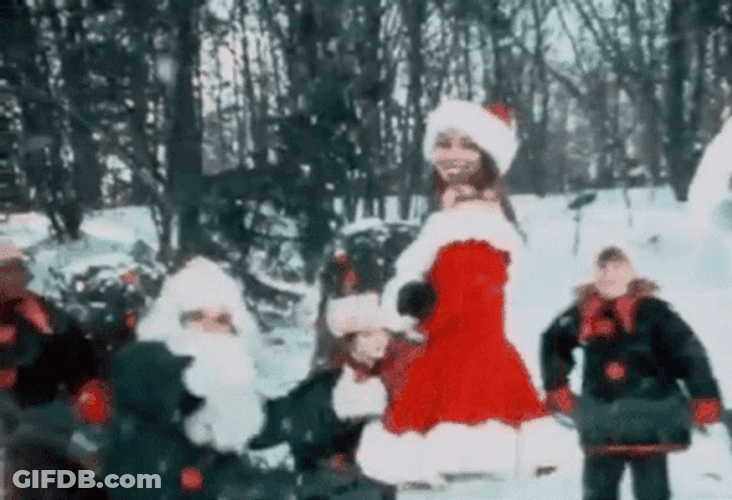 It's Time Mariah Carey Outdoor Having Fun GIF