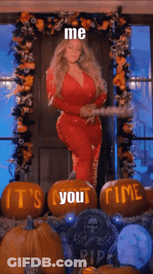 It's Time Mariah Carey Strong Smash GIF