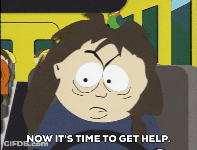 It's Time To Get Help GIF