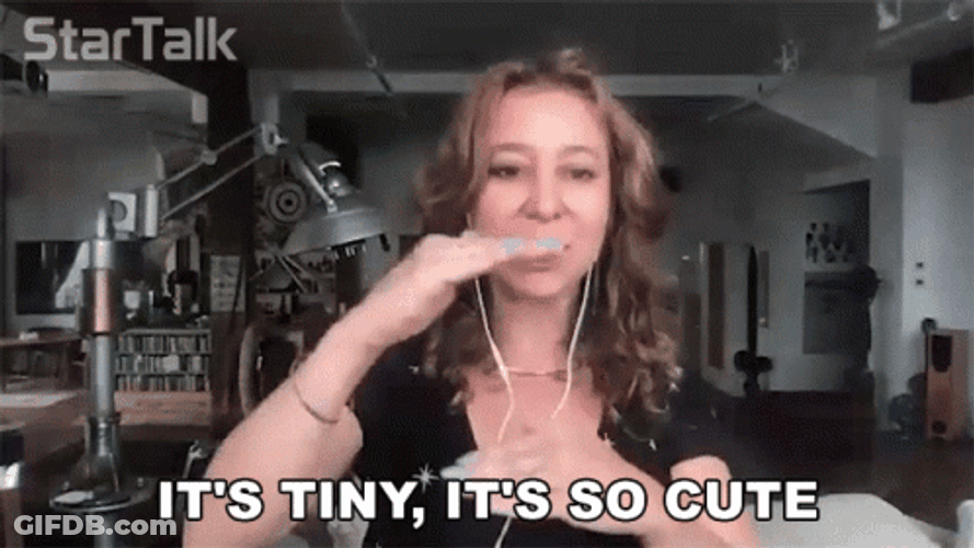 It's Tiny, It's So Cute GIF